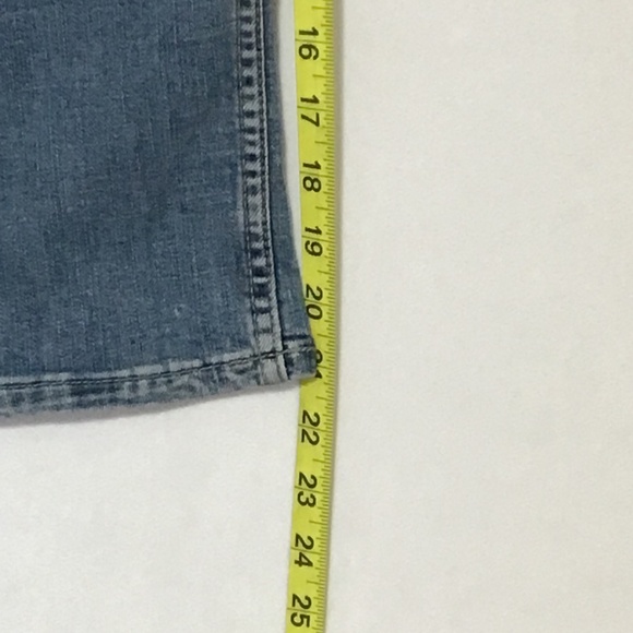 Lee Capri Wave Jeans Womens Plus Sz 20M Mid Rise Wave Regular Fit School Casual - Picture 11 of 14